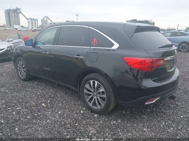 Продаж на аукціоні авто 2016 Acura Mdx Technology   Acurawatch Plus Packages/technology Package, vin: 5FRYD4H42GB049295, номер лоту: 45072706