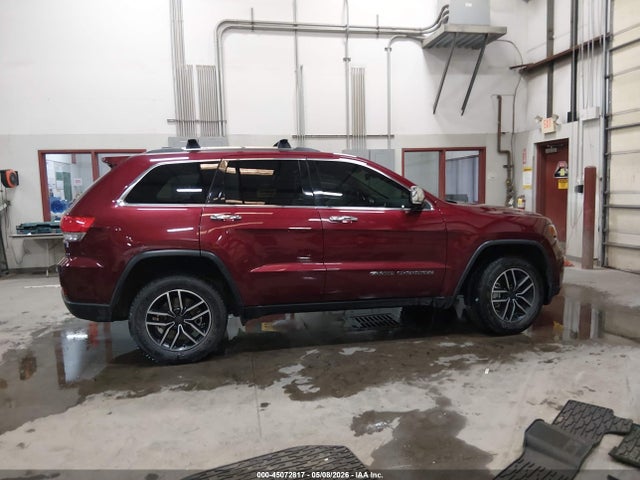 Продаж на аукціоні авто 2017 Jeep Grand Cherokee Limited 4x4, vin: 1C4RJFBGXHC809422, номер лоту: 45072817