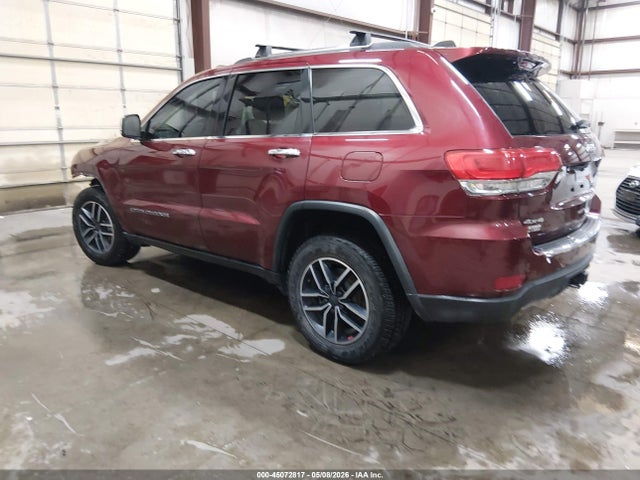 Продаж на аукціоні авто 2017 Jeep Grand Cherokee Limited 4x4, vin: 1C4RJFBGXHC809422, номер лоту: 45072817
