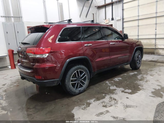 Продаж на аукціоні авто 2017 Jeep Grand Cherokee Limited 4x4, vin: 1C4RJFBGXHC809422, номер лоту: 45072817