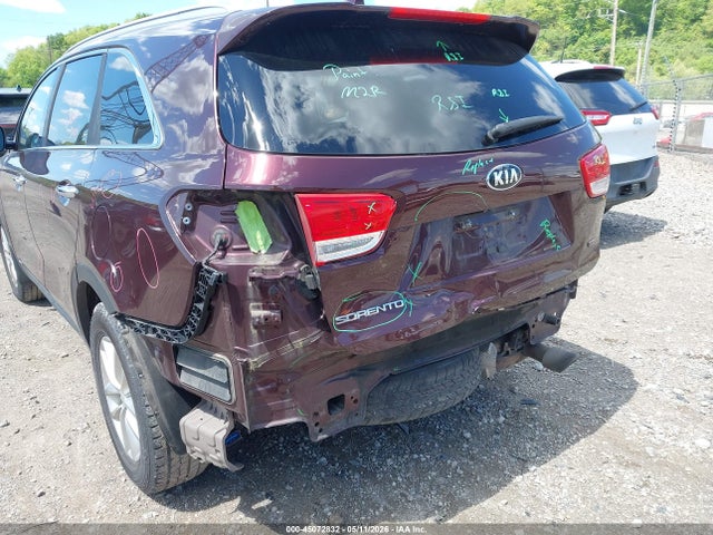 45072832 :رقم المزاد ، 5XYPGDA35GG144285 vin ، 2016 Kia Sorento 2.4l Lx مزاد بيع