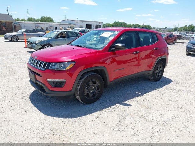 2017 Jeep New Compass Sport Fwd მანქანა იყიდება აუქციონზე, vin: 3C4NJCAB3HT647639, აუქციონის ნომერი: 45072847