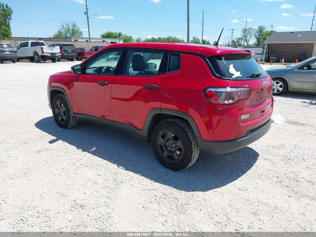 2017 Jeep New Compass Sport Fwd მანქანა იყიდება აუქციონზე, vin: 3C4NJCAB3HT647639, აუქციონის ნომერი: 45072847