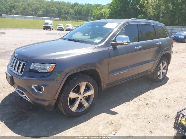 2014 Jeep Grand Cherokee Overland მანქანა იყიდება აუქციონზე, vin: 1C4RJFCG4EC465211, აუქციონის ნომერი: 45072867