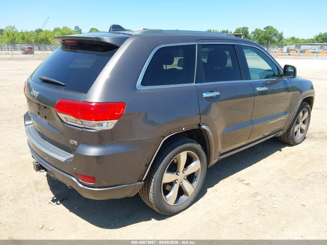 2014 Jeep Grand Cherokee Overland მანქანა იყიდება აუქციონზე, vin: 1C4RJFCG4EC465211, აუქციონის ნომერი: 45072867