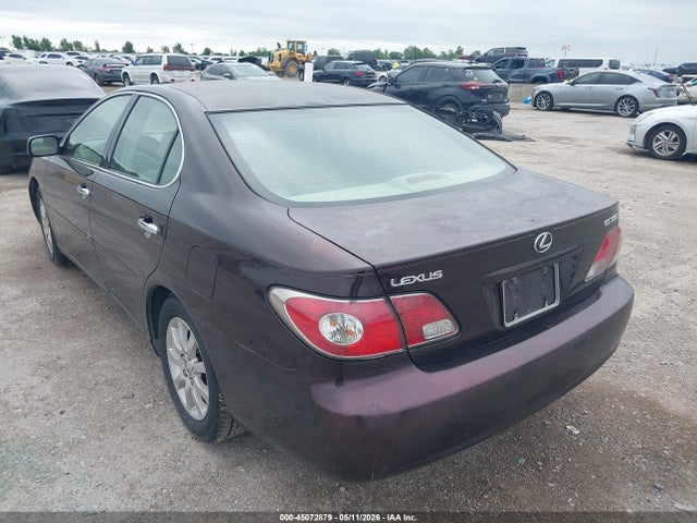 Продаж на аукціоні авто 2004 Lexus Es 330, vin: JTHBA30G840017203, номер лоту: 45072879