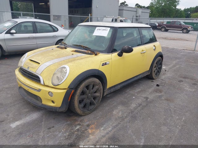 2003 Mini Cooper S მანქანა იყიდება აუქციონზე, vin: WMWRE33493TD68950, აუქციონის ნომერი: 45072893