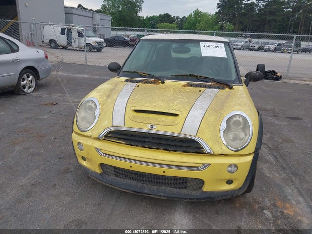 2003 Mini Cooper S მანქანა იყიდება აუქციონზე, vin: WMWRE33493TD68950, აუქციონის ნომერი: 45072893