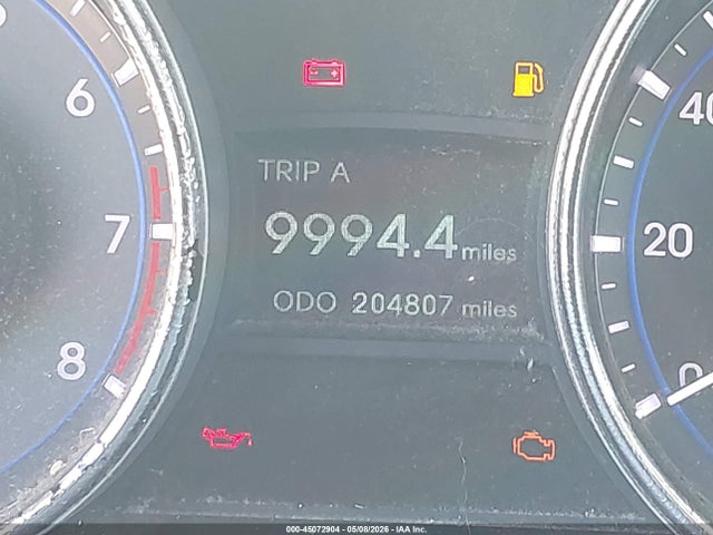 45072904 :رقم المزاد ، 5NPEB4AC4DH781680 vin ، 2013 Hyundai Sonata Gls مزاد بيع