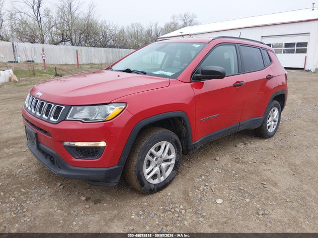 45072918 :رقم المزاد ، 3C4NJDAB7JT413760 vin ، 2018 Jeep Compass Sport 4x4 مزاد بيع