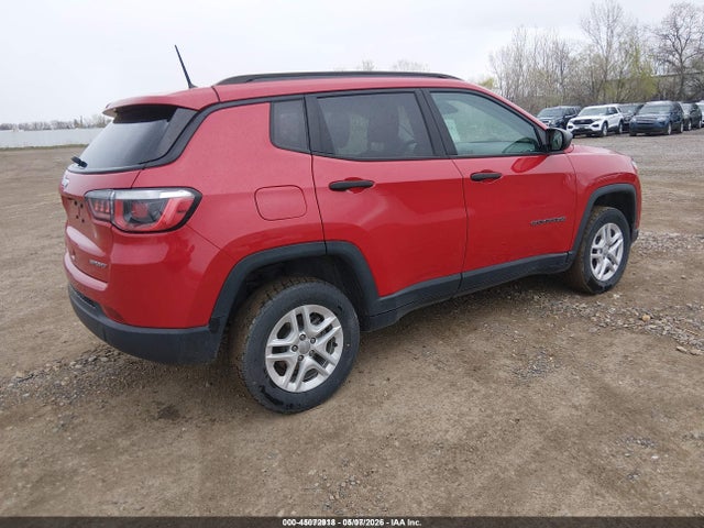 45072918 :رقم المزاد ، 3C4NJDAB7JT413760 vin ، 2018 Jeep Compass Sport 4x4 مزاد بيع