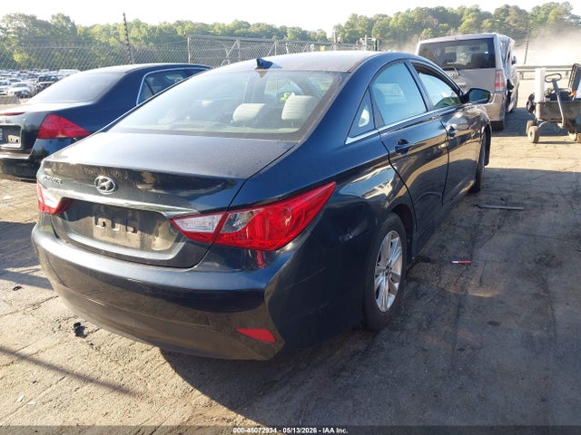 2014 Hyundai Sonata Gls მანქანა იყიდება აუქციონზე, vin: 5NPEB4AC4EH815165, აუქციონის ნომერი: 45072934