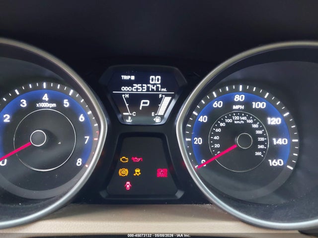 45073132 :رقم المزاد ، 5NPDH4AE8DH436390 vin ، 2013 Hyundai Elantra Gls مزاد بيع