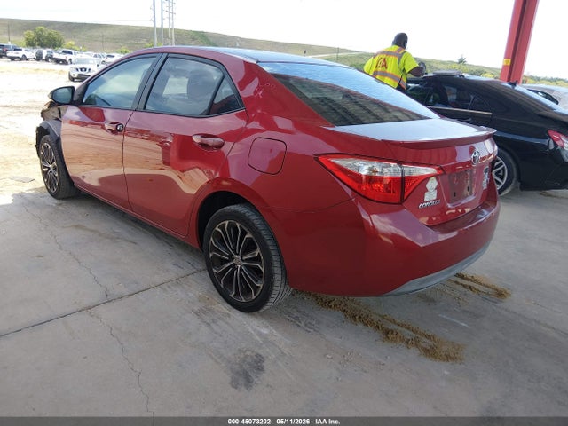 2015 Toyota Corolla S Plus მანქანა იყიდება აუქციონზე, vin: 2T1BURHE6FC276280, აუქციონის ნომერი: 45073202