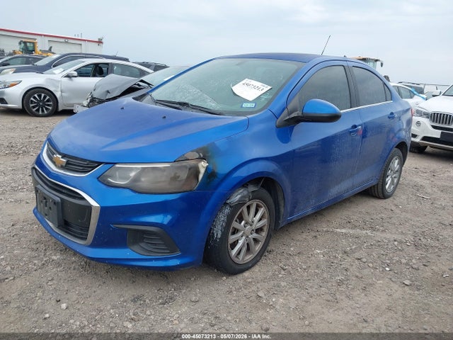 2017 Chevrolet Sonic Lt Auto მანქანა იყიდება აუქციონზე, vin: 1G1JD5SH4H4111107, აუქციონის ნომერი: 45073213
