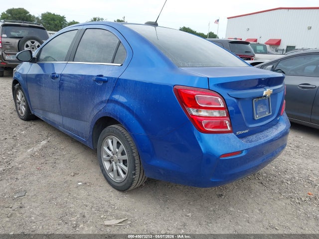 2017 Chevrolet Sonic Lt Auto მანქანა იყიდება აუქციონზე, vin: 1G1JD5SH4H4111107, აუქციონის ნომერი: 45073213