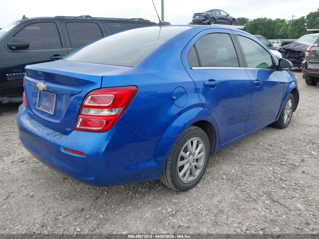2017 Chevrolet Sonic Lt Auto მანქანა იყიდება აუქციონზე, vin: 1G1JD5SH4H4111107, აუქციონის ნომერი: 45073213