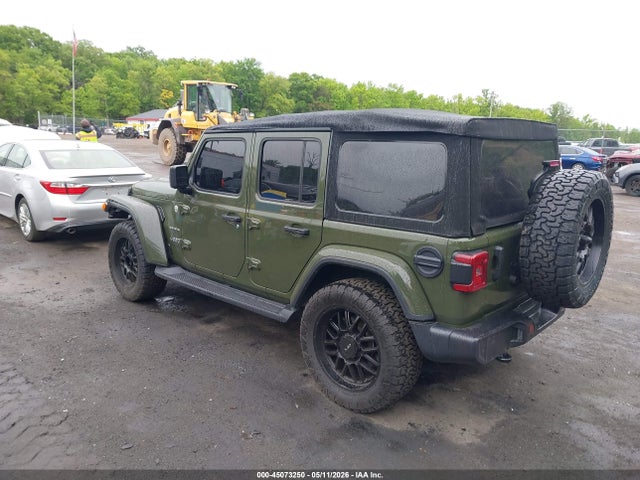 2021 Jeep Wrangler Unlimited Sahara 4x4 მანქანა იყიდება აუქციონზე, vin: 1C4HJXEN5MW535468, აუქციონის ნომერი: 45073250