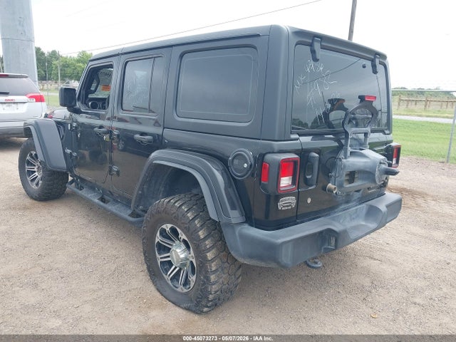 2019 Jeep Wrangler Unlimited Sport 4x4 მანქანა იყიდება აუქციონზე, vin: 1C4HJXDG0KW670650, აუქციონის ნომერი: 45073273