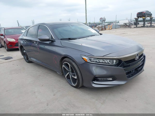 45073300 :رقم المزاد ، 1HGCV1F30JA044907 vin ، 2018 Honda Accord Sport مزاد بيع