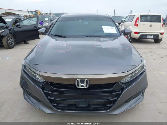 45073300 :رقم المزاد ، 1HGCV1F30JA044907 vin ، 2018 Honda Accord Sport مزاد بيع