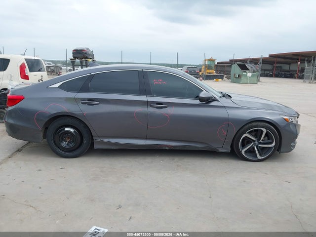 45073300 :رقم المزاد ، 1HGCV1F30JA044907 vin ، 2018 Honda Accord Sport مزاد بيع