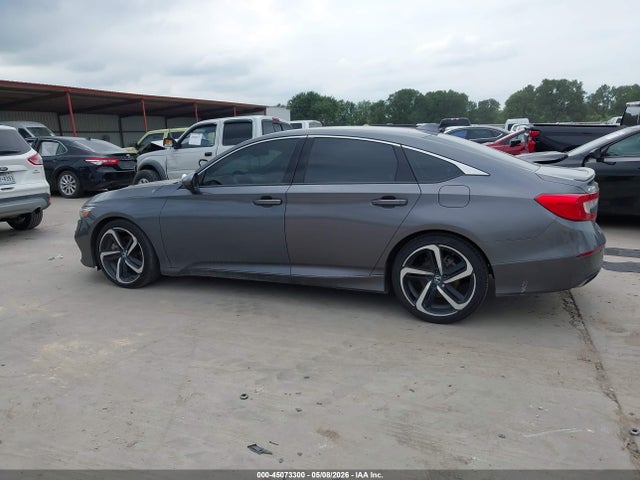 45073300 :رقم المزاد ، 1HGCV1F30JA044907 vin ، 2018 Honda Accord Sport مزاد بيع