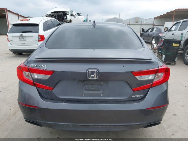 45073300 :رقم المزاد ، 1HGCV1F30JA044907 vin ، 2018 Honda Accord Sport مزاد بيع