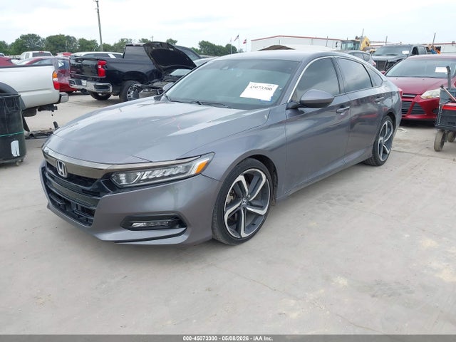 45073300 :رقم المزاد ، 1HGCV1F30JA044907 vin ، 2018 Honda Accord Sport مزاد بيع
