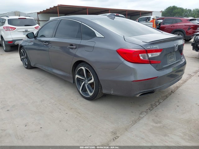 45073300 :رقم المزاد ، 1HGCV1F30JA044907 vin ، 2018 Honda Accord Sport مزاد بيع