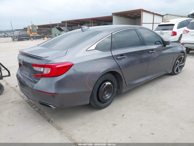 45073300 :رقم المزاد ، 1HGCV1F30JA044907 vin ، 2018 Honda Accord Sport مزاد بيع
