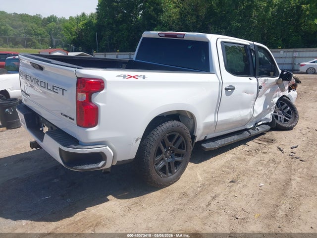 Aukcja sprzedaży 2022 Chevrolet Silverado 1500 4wd  Short Bed Custom, vin: 1GCPDBEK0NZ508657, numer aukcji: 45073418