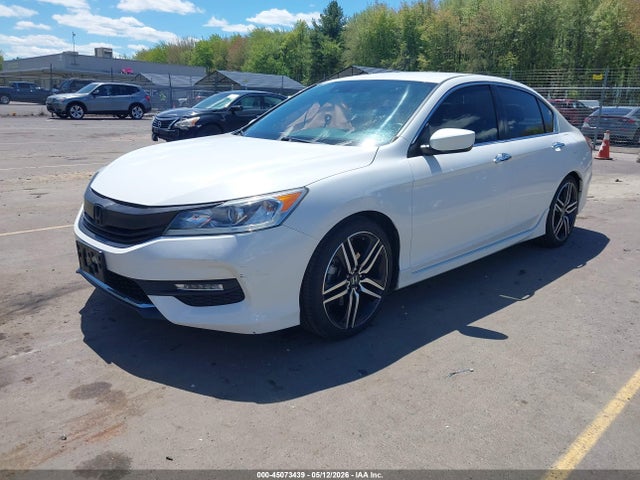 45073439 :رقم المزاد ، 1HGCR2F64GA135207 vin ، 2016 Honda Accord Sport مزاد بيع