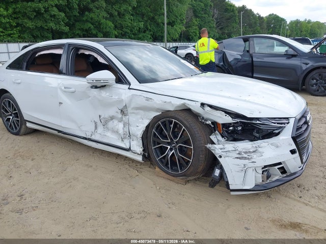 45073478 :رقم المزاد ، WAU8EAF88LN014837 vin ، 2020 Audi A8 L 60 Tfsi Quattro Tiptronic مزاد بيع