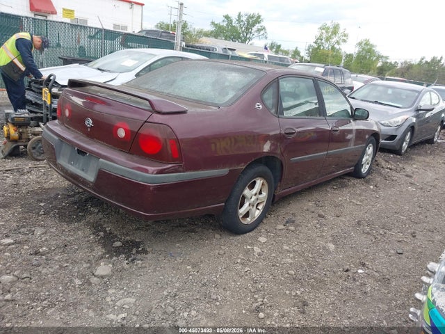 Продаж на аукціоні авто 2003 Chevrolet Impala Ls, vin: 2G1WH52K739323978, номер лоту: 45073493