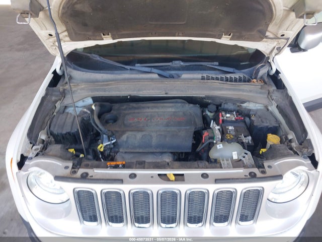 2016 Jeep Renegade Limited მანქანა იყიდება აუქციონზე, vin: ZACCJADT9GPC91963, აუქციონის ნომერი: 45073531