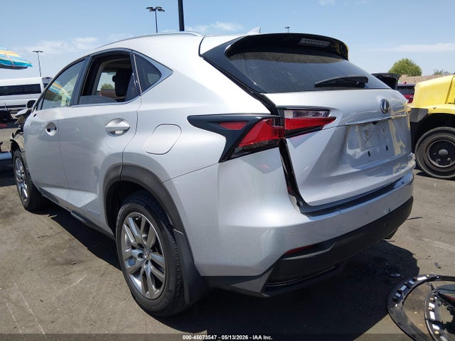 JTJBJRBZ6F2027011 Lexus NX 300H