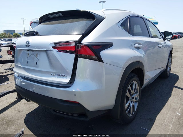 JTJBJRBZ6F2027011 Lexus NX 300H