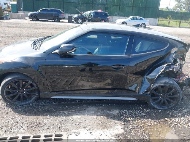 45073574 :رقم المزاد ، KMHTC6AE8FU231291 vin ، 2015 Hyundai Veloster Turbo مزاد بيع