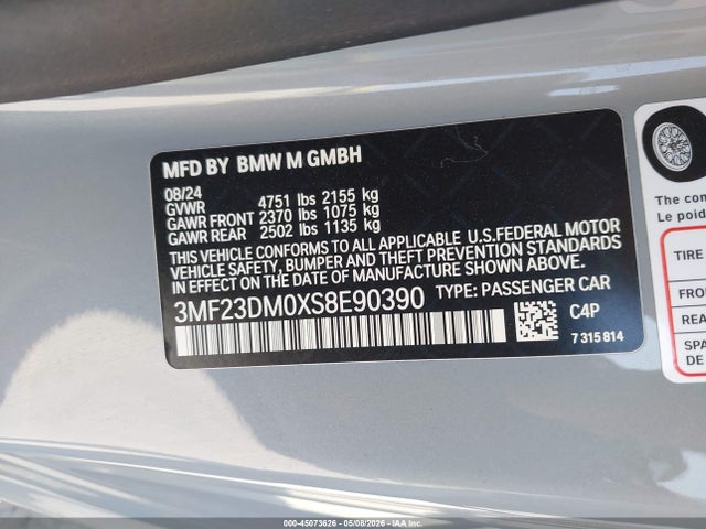 BMW M2 2025 3MF23DM0XS8E90390 Image 9