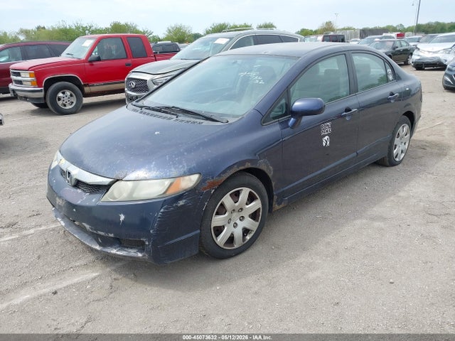2010 Honda Civic Lx მანქანა იყიდება აუქციონზე, vin: 2HGFA1F57AH580085, აუქციონის ნომერი: 45073632
