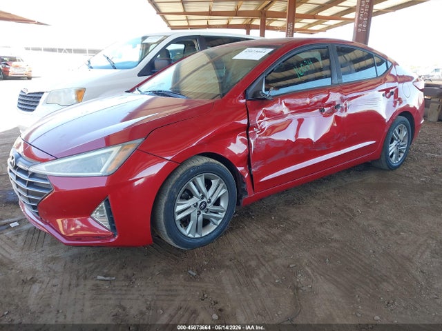 Auction sale of the 2019 Hyundai Elantra Sel, vin: KMHD84LF4KU745844, lot number: 45073664