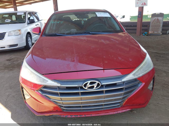 Auction sale of the 2019 Hyundai Elantra Sel, vin: KMHD84LF4KU745844, lot number: 45073664