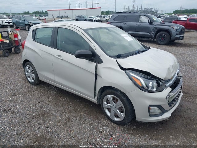 2019 Chevrolet Spark Ls Cvt მანქანა იყიდება აუქციონზე, vin: KL8CB6SA8KC822653, აუქციონის ნომერი: 45073753