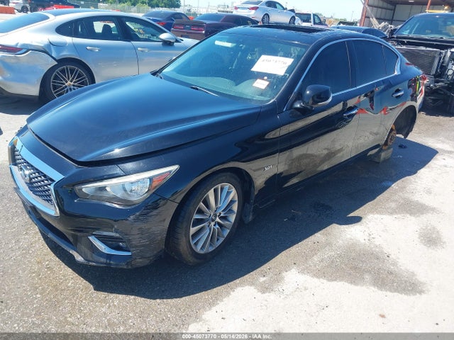 Auction sale of the 2018 Infiniti Q50 3.0t Luxe, vin: JN1EV7AR5JM434408, lot number: 45073770