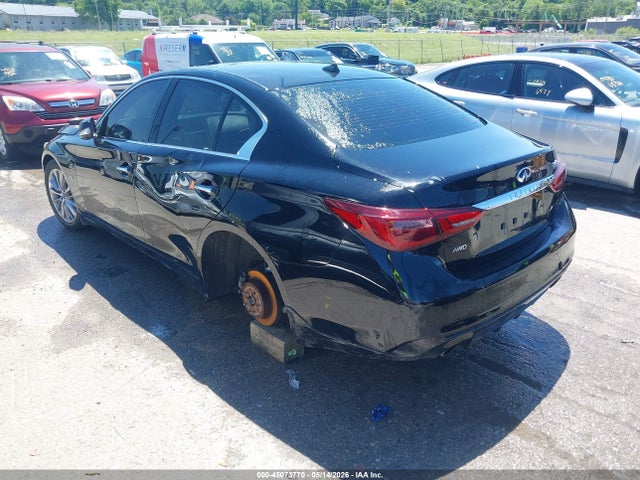 Auction sale of the 2018 Infiniti Q50 3.0t Luxe, vin: JN1EV7AR5JM434408, lot number: 45073770