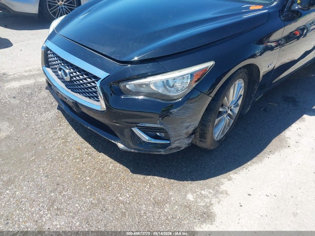 Auction sale of the 2018 Infiniti Q50 3.0t Luxe, vin: JN1EV7AR5JM434408, lot number: 45073770