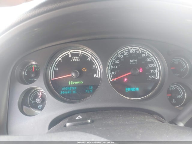 Продаж на аукціоні авто 2009 Chevrolet Tahoe Hybrid, vin: 1GNFK13559R123438, номер лоту: 45073834