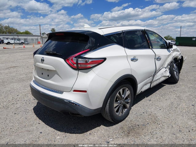2017 Nissan Murano S მანქანა იყიდება აუქციონზე, vin: 5N1AZ2MG4HN143122, აუქციონის ნომერი: 45073863