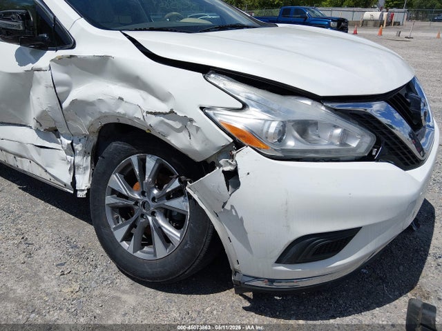 2017 Nissan Murano S მანქანა იყიდება აუქციონზე, vin: 5N1AZ2MG4HN143122, აუქციონის ნომერი: 45073863